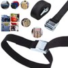 Heavy Duty Tensioning Belts, 2.5cm x 50cm, Strap with Buckle,