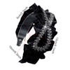 1Pcs Crystal Embellished Headbands Rhinestone Hairband Bling Diamond Hairbands Non-slip