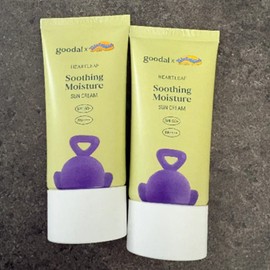goodall Goodal Clear Houttuynia Cordata Soothing Moisture Sun Cream 50ml+50ml / 구달 맑은 어성초 진정 수분 선크림 50ml+50ml