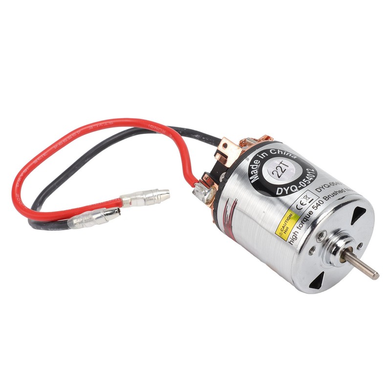 RC Brushed Motor 540 Waterproof High Torsion Brushed Motor with