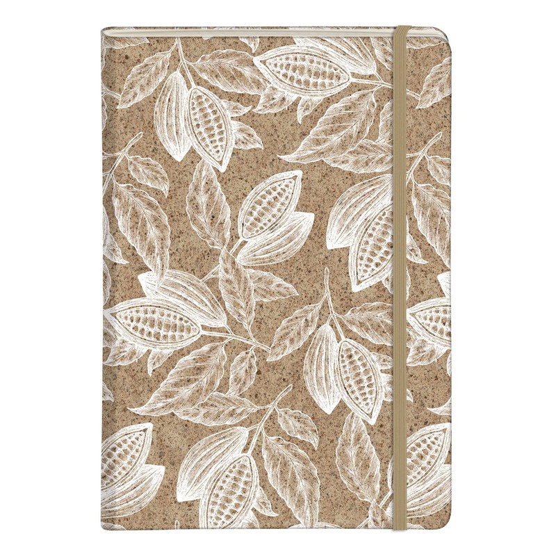 Clairefontaine 83546C Notebook Cocoa Motif with Hard Cover DIN A5