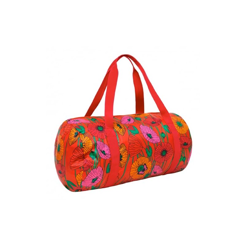 Pylones - Foldable Travel Bag - Duffle Bag - Poppies