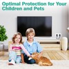 UOMTFAI Cord Protector from Cats Dogs 25ft 1/2 Inch, Flexible