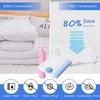 Rainberg Premium Vacuum Storage Bags 8 Pack, 80% More Storage,