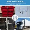 Cargo Trailer Door Latch Hasp Keeper for Ramp Padlock Race
