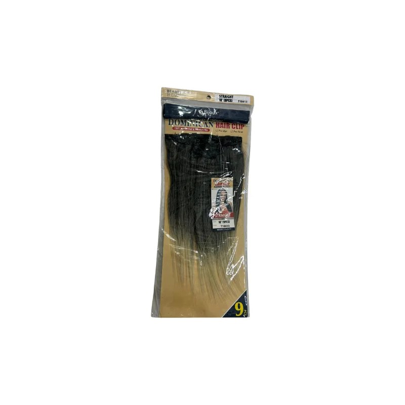 Extensiones Clip Cabello 50% Orgánico 50% Natural 45 Cm Rubio