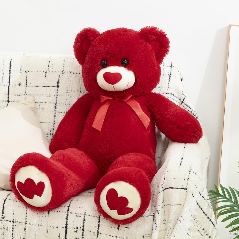 HollyHOME Big Teddy Bear Stuffed Animal Large Bear Plush with