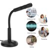 USB Microphone Adjustable Hose Desktop Computer PC Live Broadcast Business