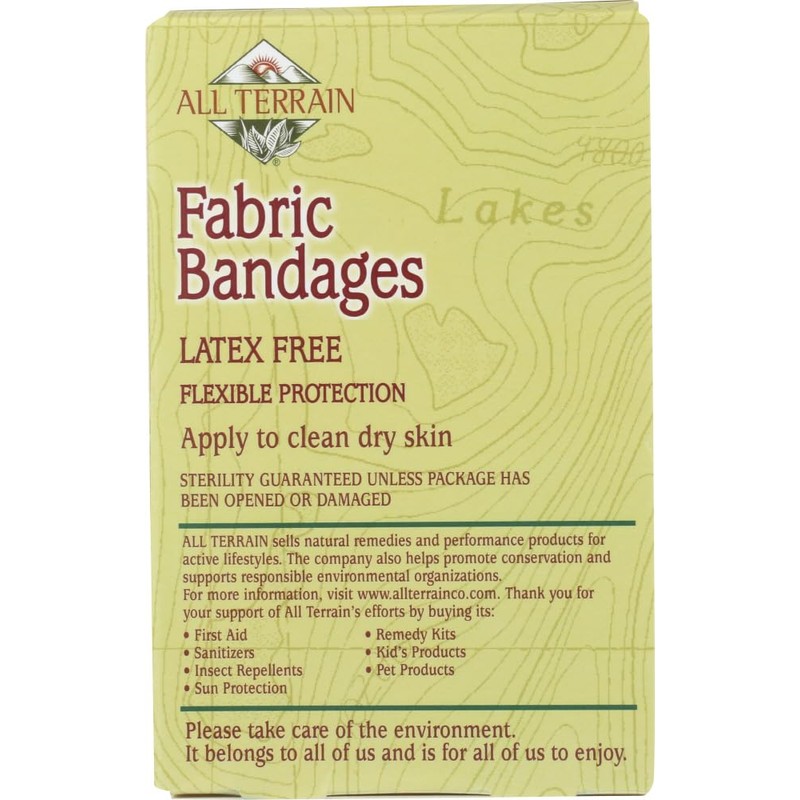 Assorted Fabric Bandages 30 CT