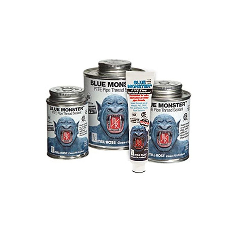 Mill-Rose 76003 Blue Monster 8 oz Metal White Pipe Joint