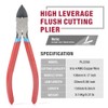 iCrimp Wire Flush Cutters, 6-inch Side Cutter, Clipper Wire Snipss