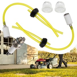 Aynaxcol Fuel Line Two Hole Grommet Assembly 3004105 for Earthquake Auger MC43 E43 Replace# 30047 300494 (Pack of 2) (A)