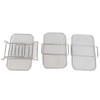 Dual Air Fryer Rack Multi Layered Dehydrator Racks 304 Stainless