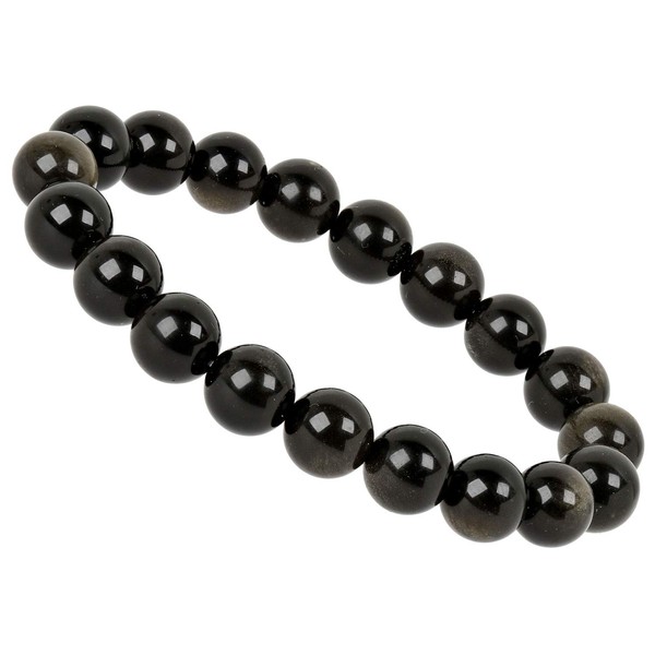 ELEDORO PowerBead Ladies Bracelet, String Gemstone Beads, 10 mm x