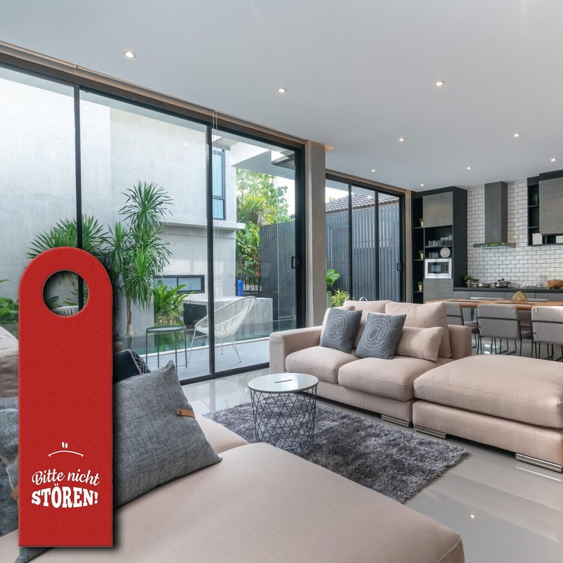trendaffe - Do not disturb or come in door hanger