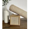 CLAYNIX 24" Width Rattan Webbing for Caning Projects Natural Pre