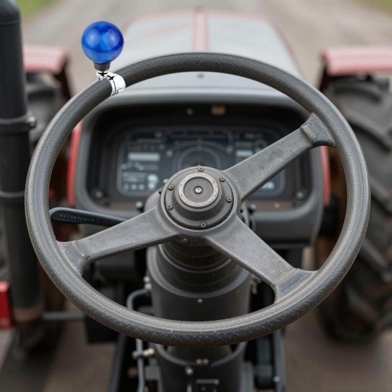 Lunsom Wheel Spinner Knob, Resin Steering Wheel Knob Spinner Steering