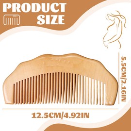 Juguta Geburtskamm Wehenkamm Holz Schwangerschaft Geschenk Holzkamm Wehen- und Entbindungsutensilien I was made to do this für Schwangere Werdende Mütter mit Stoffbeutel