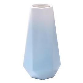 Ceramic Vase,7.67 Inch Sky Blue Vase Suitable for Minimalist Modern Home Decoration,Fireplace Bedroom Kitchen Living Room Desk Centerpiece Office, Ideal Gift for Friends Family (Blue)