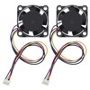 YENOVO 2 Pack Hotend Cooling Fans Compatible with Bambu Lab