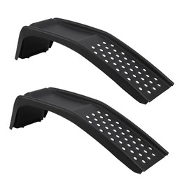 2 Pack Car Ramp, 4000 Lbs Load Capacity Solid Steel Car Ramp Set, Auto Ramp for Oil Change and Car Repair, Heavy Duty Vehicle Ramp for Easy Home Garage Maintenance