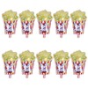 10pcs Popcorn Party Balloons Reusable Movie Theme Party Decoration Balloons