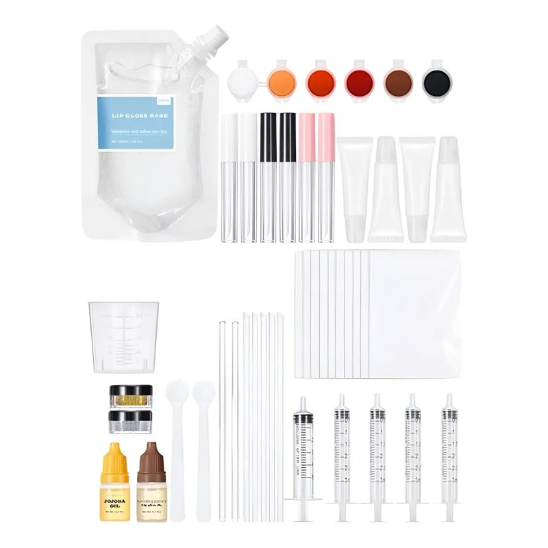 Kit Para Hacer Tu Propio Brillo De Labios Set De