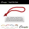 Champion Sports Four-Way Tug of War Rope - 50 Feet,