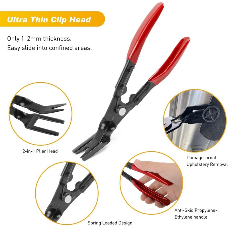 GOOACC 19 Piece Auto Trim Removal Tool Set Nylon Prying