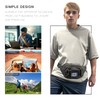 Tactical Fanny Pack with A Free Flag Patch, Multi-Layer Waterproof