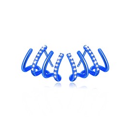 Stocking Stuffers Holiday Outfits for Women 2024 Claw Earrings for Women Trendy Stud Earrings Minimalist Huggie Warp Cuff Earrings Dainty Jewelry Gifts for Women