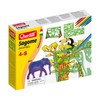 Quercetti Animal Stencils Art Set with Markers