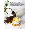 INFTYLE Coffee Canister with Airtight Lid, 22oz, 60 fl oz