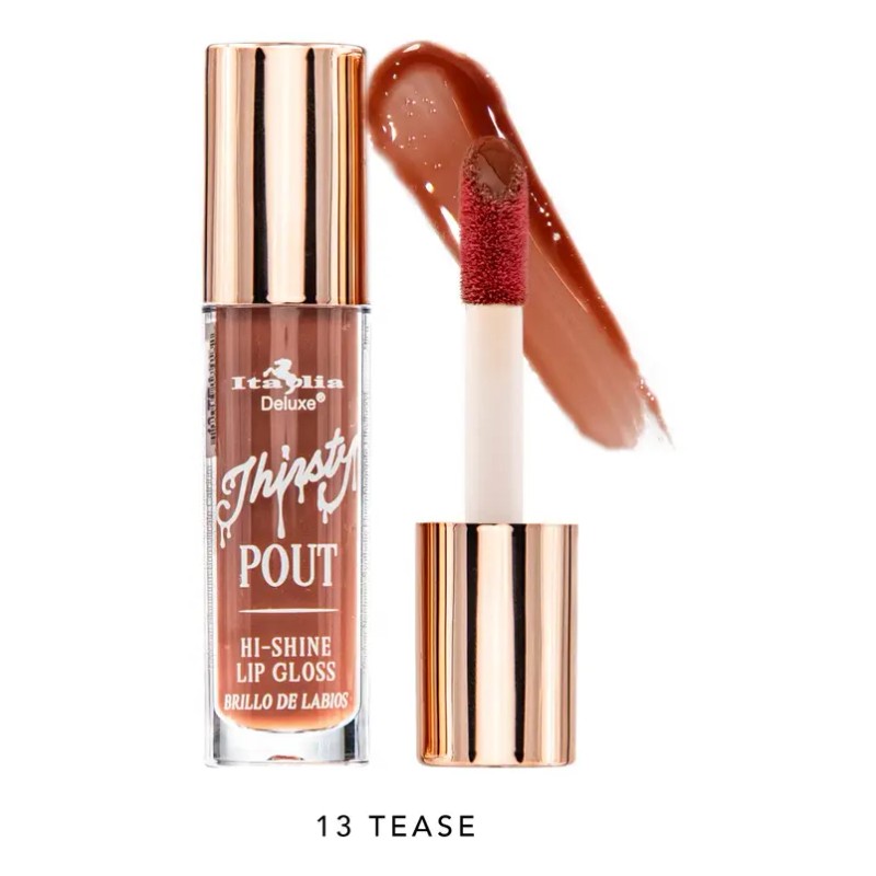 Set Gloss Labiales Thirsty Pout Hi Shine Italia Deluxe 4