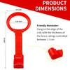 Rindion 3PCS Baby Pull Up Rings, Standing Walker Exercises Assistant