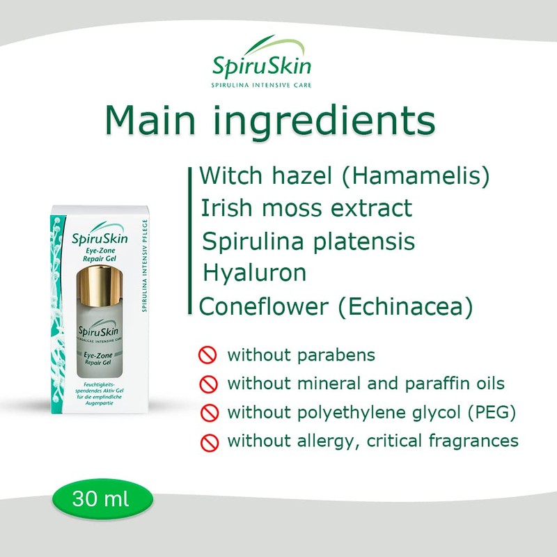 Spiruskin Eye Zone Repair Gel 30 ml