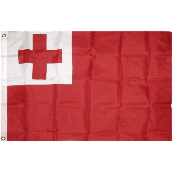 JumpingLight 2x3 Tonga Flag 2x3 House Banner Grommets - Quality
