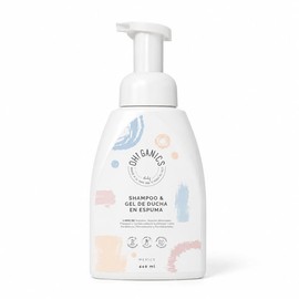 OH! GANICS Shampoo y Gel de Ducha Espuma Bebé 440 ml
