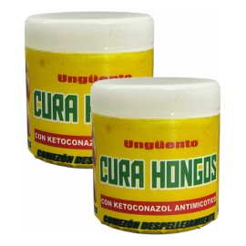 Pomada Crema Cura Hongos, Comezón Y Piel Despellejada/ 2 Pzs