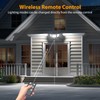 Onforu 3000LM Solar Lights Outdoor, 3 Heads Security Lights with