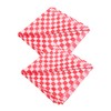 Gatuida Pcs Racing Plaid Tablecloths Party Table Cover Checkered Plastic