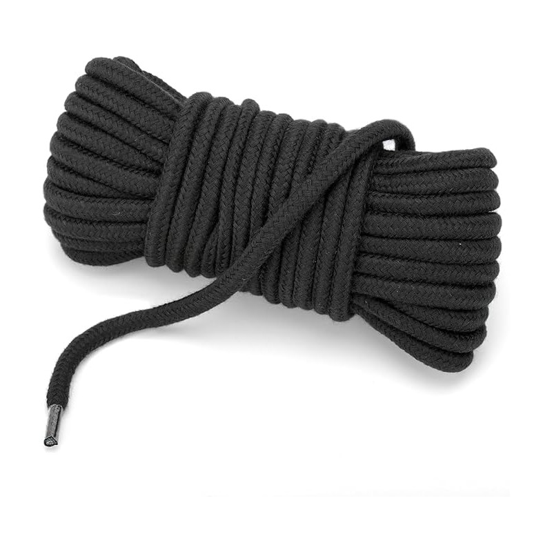 8 mm Cotton Cord, Pack of 3, Cotton Rope, 10
