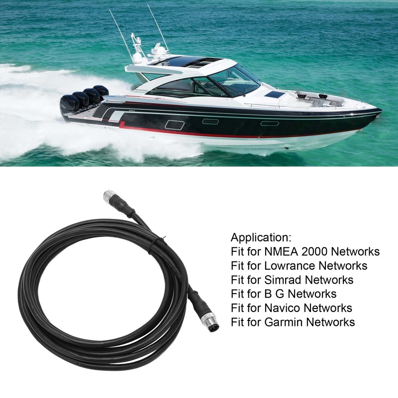 3 Meter Backbone Cable for NMEA 2000 with Tee Connector
