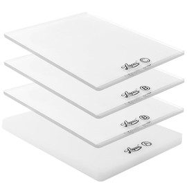 Ideen mit Herz Plastic Plates for Embossing & Die Cutting Machine, 15cm x 19.5cm, Pack of 4