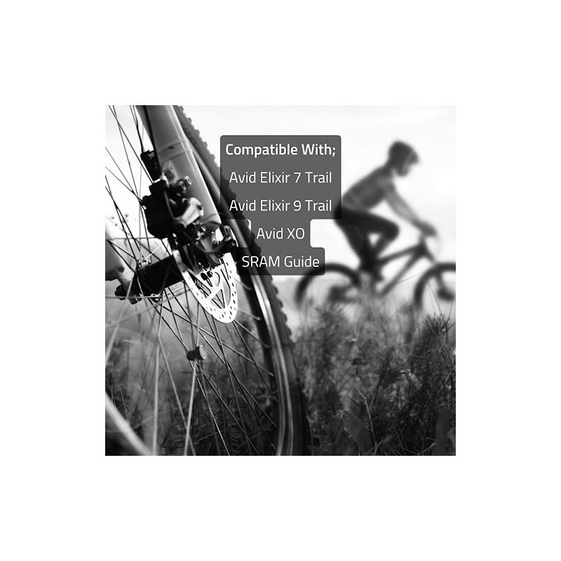 Clarks Sintered Disc Brake Pads W/Carbon for Avid Xo Trail