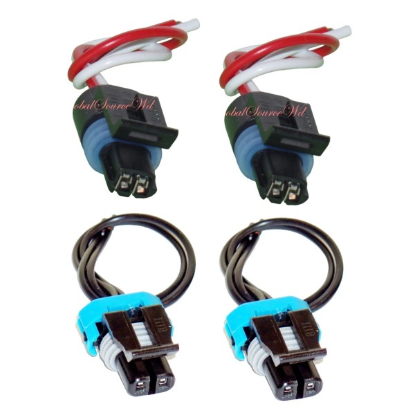ISUMO 4 x Connector of ABS Wheel Speed Sensor Front