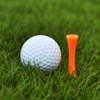 Willoo Pack of 70 70 mm Orange Plastic Golf Tees,