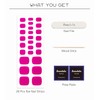 Semi Cured Gel Nail Strips - 26 PCS Salon Quality