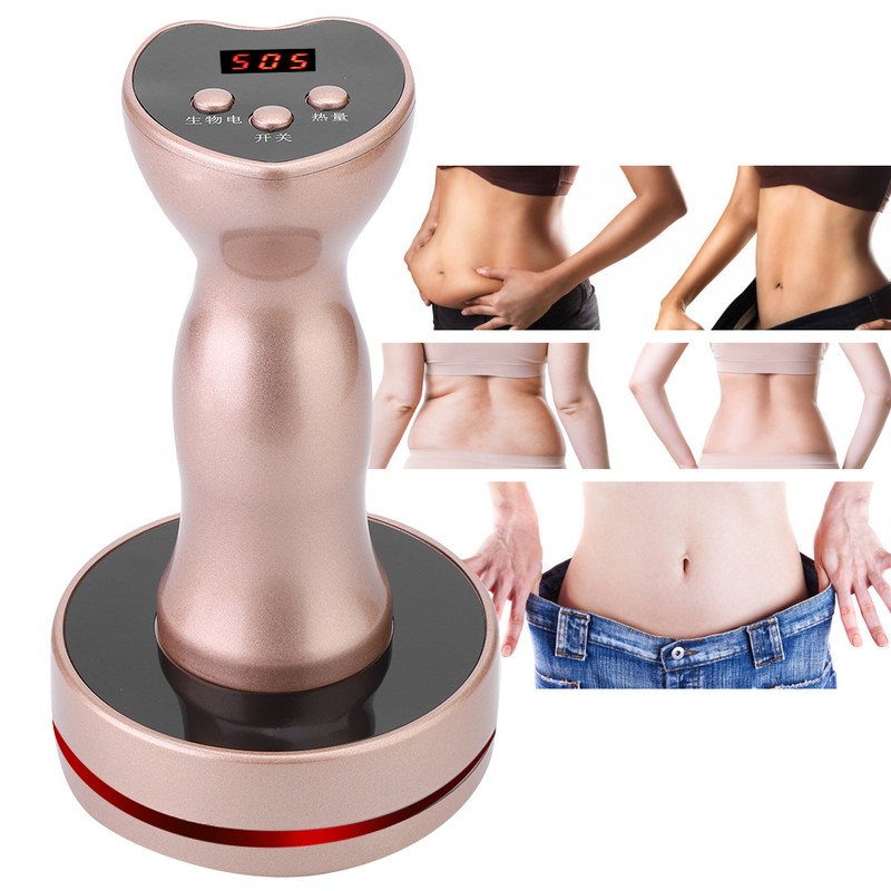 Electric Heating Meridians Massage Brush Body Shaping Relaxing Machine Device