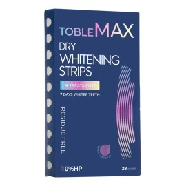 Tiras Blanqueadoras De Dientes Toblemax Con Peróxido De Hidr